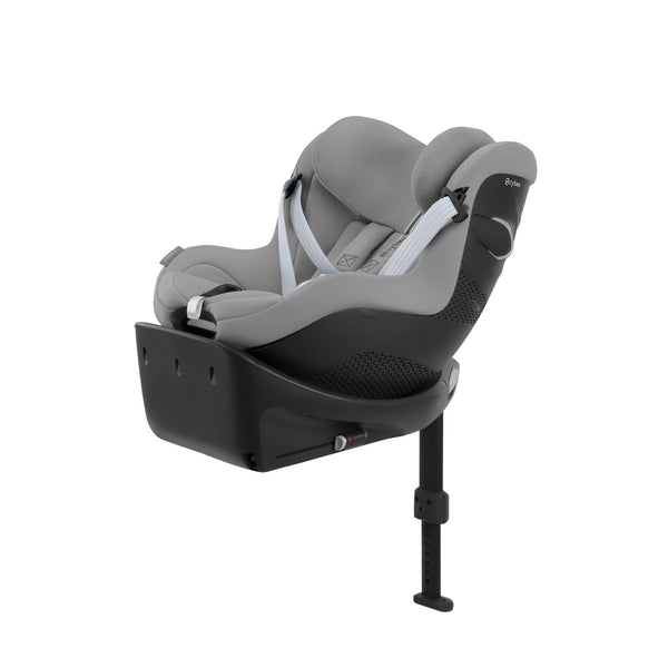 Cadeira auto CYBEX Sirona Gi Plus i-Size com rotação de 360°, tecido Plus respirável, proteção lateral L.S.P., reclinação em 5 posições e utilização desde o nascimento até aos 105 cm. Stone Grey