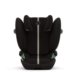Cadeira auto CYBEX Solution G2 i-Fix Plus dobrável e leve, com encosto de cabeça reclinável, proteção lateral L.S.P. Plus e tecido em malha respirável. Moon Black