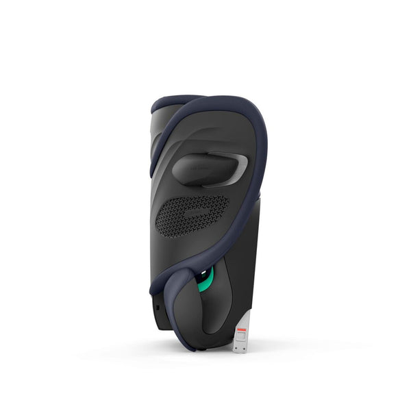 Cadeira auto CYBEX Solution G2 i-Fix Plus dobrável e leve, com encosto de cabeça reclinável, proteção lateral L.S.P. Plus e tecido em malha respirável. Ocean Blue