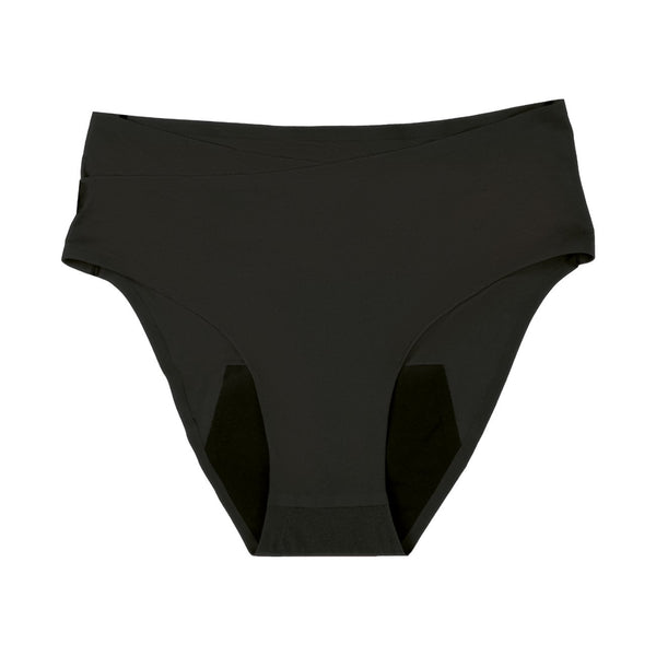Cueca Pós-parto e Menstrual Doomoo Flowly com elevada absorção, proteção até 12 horas, tecido sem costuras e ajuste confortável durante a gravidez, pós-parto e menstruação.