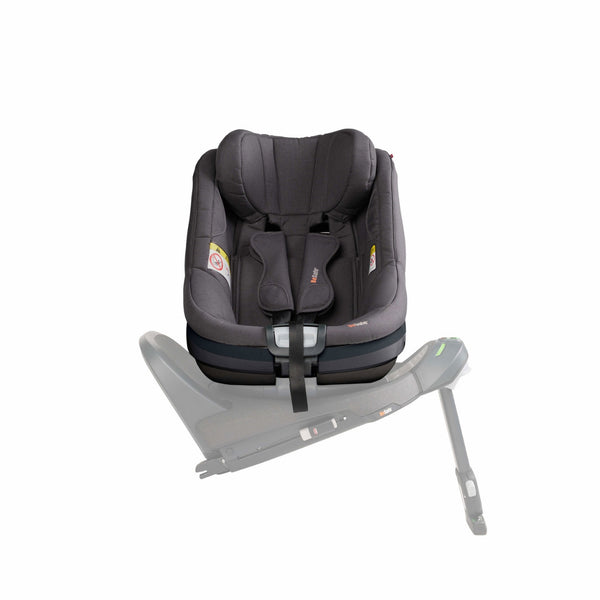 Cadeira auto BeSafe Beyond² 360 dos 61 aos 125 cm com rotação 360°, proteção SIP+, Universal Level Technology e espaço para pernas ajustável. Dark Grey Melange