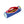 Estojo Individual Hello Hossy em poliéster reciclado, impermeável, com compartimento único espaçoso, fecho resistente e design moderno para material escolar cor mini blue canyon