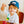 Bone liso da hello hossy na cor mini duck blue