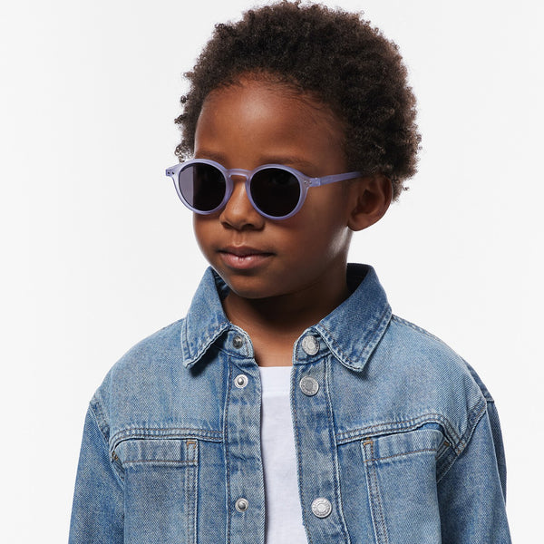 óculos de sol para criança da izipizi modelo #d na cor lavanda