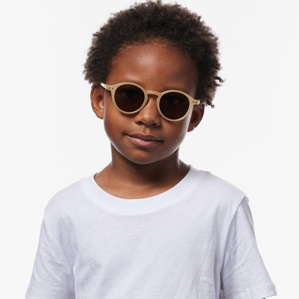 óculos de sol para criança da izipizi modelo #d na cor macchiato