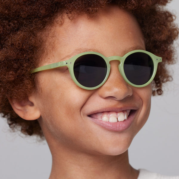 óculos de sol para criança da izipizi modelo #d na cor verde pêra