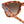 Óculos de sol para criança da izipizi modelo #Road Boinpoint na cor glossy havane