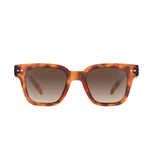 Óculos de sol para criança da izipizi modelo #Road Boinpoint na cor glossy havane