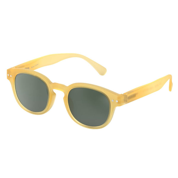 óculos de sol para criança modelo #C da izipizi na cor yellow honey - amarelo