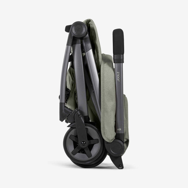 JOOLZ AER², carrinho de bebé ultraleve de 6,5 kg, compacto e compatível com cabine de avião, com fecho e reclinação com uma mão, cesto de 8 kg e compatibilidade com cadeiras auto BeSafe, Maxi-Cosi, Britax Römer e CYBEX desde o nascimento até aos 22 kg.
