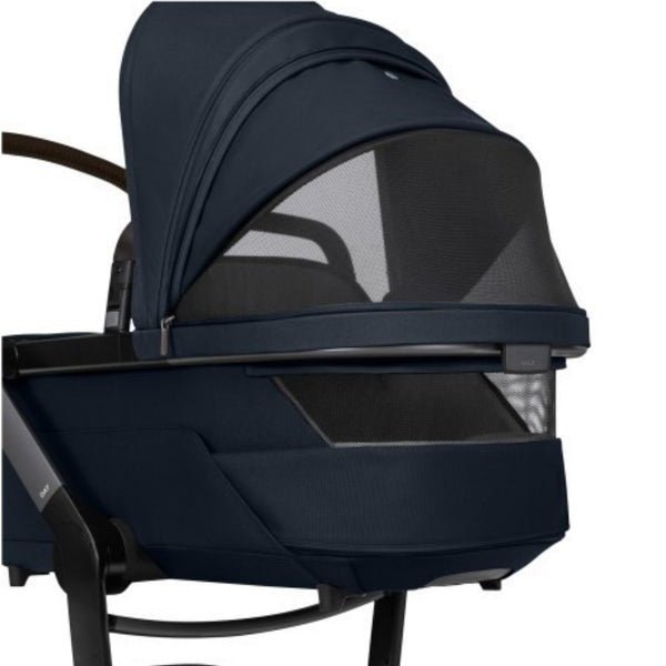 JOOLZ DAY 5, carrinho de bebé premium com alcofa, assento ergonómico reversível, colchão Tencel™ Lyocell, suspensão nas quatro rodas, rodas antifuros e compatibilidade com cadeiras auto BeSafe, Maxi-Cosi, CYBEX e BRITAX RÖMER. Navy Blue