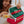 Lancheira Grande Hello Hossy com interior isotérmico, tecido impermeável, bolso interior e exterior, pega de transporte e capacidade de 3 litros em poliéster reciclado. Mini Pasteque