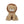 Peluche Leão Safari Friends de 17 cm em poliéster macio, com juba, detalhes bordados e elementos decorativos inspirados na natureza.
