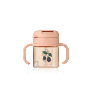 Copo infantil de Tritan com asas e palha de silicone, capacidade de 280 ml e tampa com sistema de bloqueio para beber de forma autónoma.
Barry Pale Tuscany