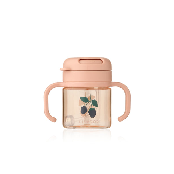 Copo infantil de Tritan com asas e palha de silicone, capacidade de 280 ml e tampa com sistema de bloqueio para beber de forma autónoma.
Barry Pale Tuscany