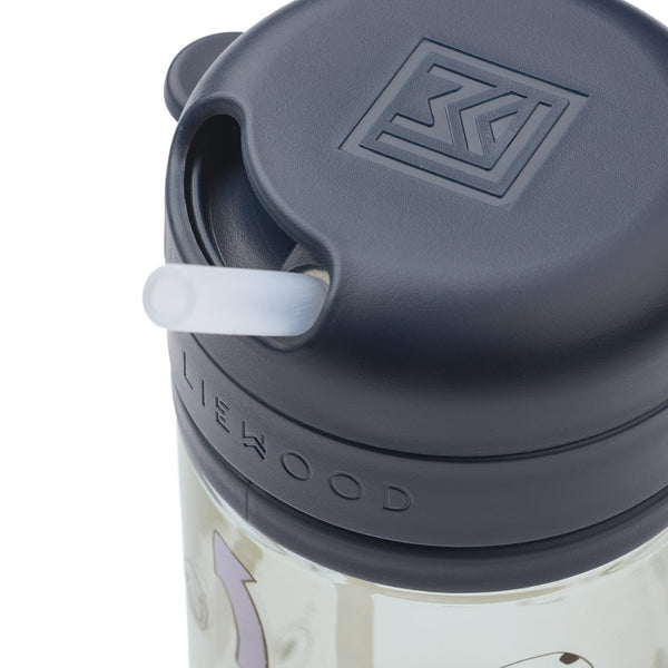 Copo de Tritan com Palha PAVIA 500 ml com sistema de bloqueio da palhinha, fabricado em Tritan resistente, ideal para a hidratação diária das crianças. Play