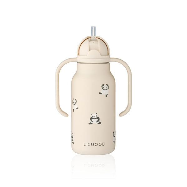 Garrafa térmica 250ML liewood na cor Mini Panda Sandy