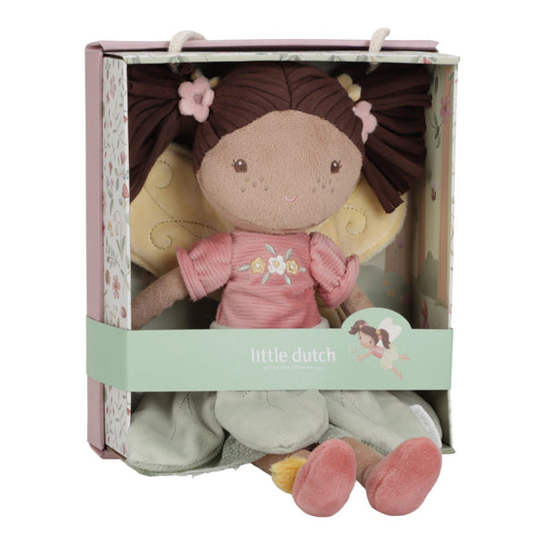Boneca Fada Evi 35 cm Little Dutch da coleção Fairy Garden. Macia, encantadora e perfeita para estimular a imaginação e acompanhar as brincadeiras.