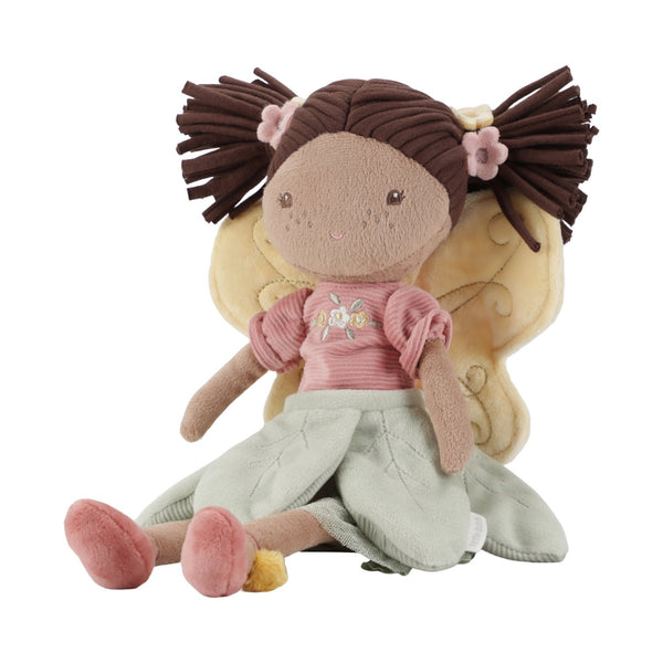 Boneca Fada Evi 35 cm Little Dutch da coleção Fairy Garden. Macia, encantadora e perfeita para estimular a imaginação e acompanhar as brincadeiras.