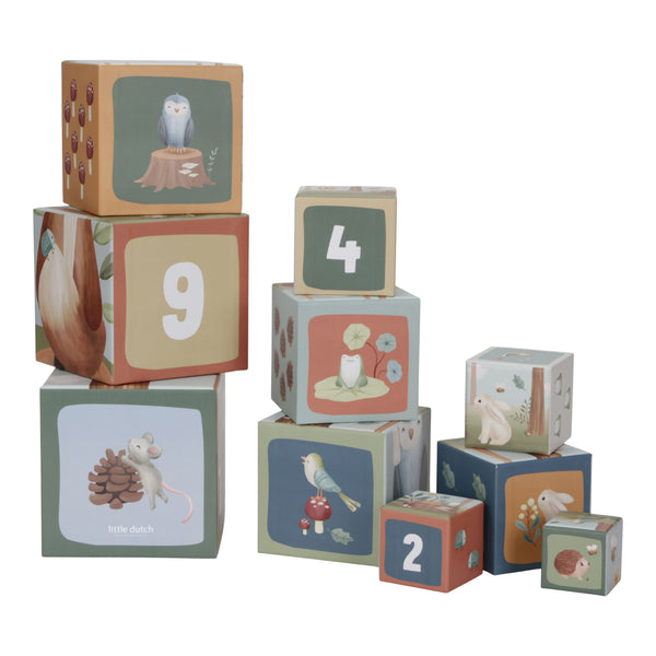 CARD STACKING CUBES