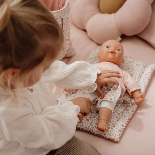 Mala de maternidade da little dutch com acessórios para bonecas