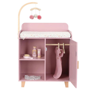 Muda fraldas de brincar da Little Dutch em madeira para crianças