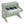 Piano de madeira Safari Friends com 11 teclas e melodias integradas, ideal para estimular a criatividade, o ritmo e a iniciação musical das crianças verde.