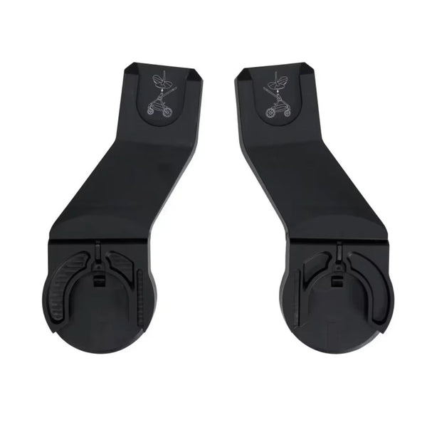 Adaptadores de Cadeira Auto Maxi-Cosi Oxford para fixação de cadeiras auto compatíveis nos carrinhos Oxford, Oxford+ e Oxford Flex, com instalação rápida.