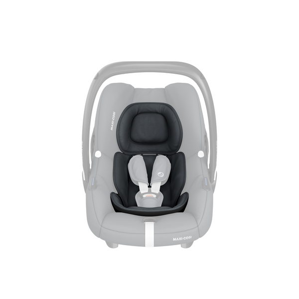Cadeira auto MAXI-COSI CabrioFix i-Size ultraleve com apenas 3,2 kg, homologada i-Size, compatível com base ISOFIX ou cinto de segurança, capota com proteção UV e utilização desde o nascimento até aos 75 cm. Essential Graphite