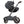 Carrinho Maxi-Cosi Fame com assento reclinável, sistema LumiRide LED, suspensão CosiCruise, apoio de braços e compatibilidade com cadeiras auto SlideTech® moon graphite
