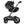 Carrinho Maxi-Cosi Fame com assento reclinável, sistema LumiRide LED, suspensão CosiCruise, apoio de braços e compatibilidade com cadeiras auto SlideTech® onyx black