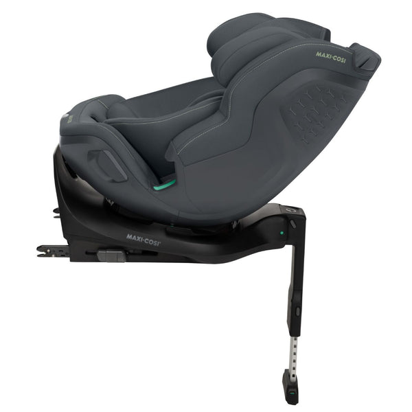 Cadeira auto Maxi-Cosi Emerald 360 Plus com rotação 360 e ISOFIX integrado desde nascimento até 12 anos na cor authentic graphite