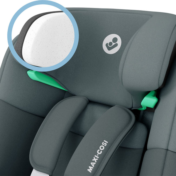 Maxi-Cosi Emerald 360 S i-Size com rotação FlexiSpin 360°, proteção lateral G-CELL e utilização desde o nascimento até aos 12 anos (40-150 cm). Tonal Graphite