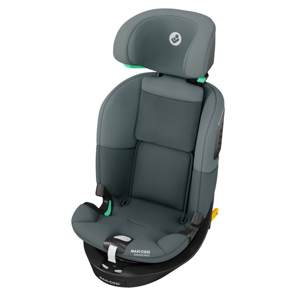 Maxi-Cosi Emerald 360 S i-Size com rotação FlexiSpin 360°, proteção lateral G-CELL e utilização desde o nascimento até aos 12 anos (40-150 cm). Tonal Graphite