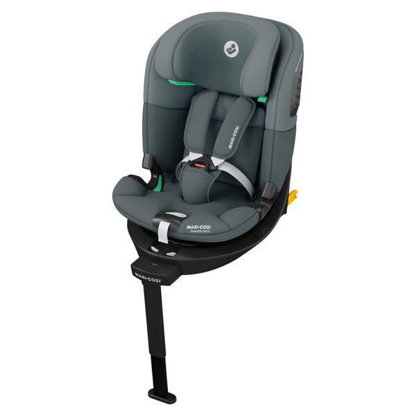 Maxi-Cosi Emerald 360 S i-Size com rotação FlexiSpin 360°, proteção lateral G-CELL e utilização desde o nascimento até aos 12 anos (40-150 cm). Tonal Graphite
