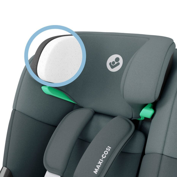Cadeira auto MAXI-COSI Emerald 360 S dos 40 aos 150 cm com rotação FlexiSpin 360°, proteção lateral G-CELL e base ISOFIX integrada.Tonal Graphite