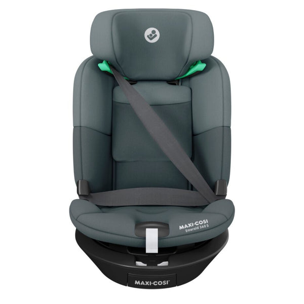 Cadeira auto MAXI-COSI Emerald 360 S dos 40 aos 150 cm com rotação FlexiSpin 360°, proteção lateral G-CELL e base ISOFIX integrada.Tonal Graphite