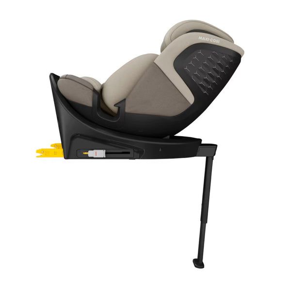 Maxi-Cosi Emerald 360 S i-Size com rotação FlexiSpin 360°, proteção lateral G-CELL e utilização desde o nascimento até aos 12 anos (40-150 cm). Tonal Truffle