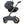 Maxi-Cosi Fame Trio Premium com carrinho Fame, Alcofa Fame, Pebble Slide Pro², Base FamilyFix Slide Pro e adaptadores, sistema de viagem completo com tecnologia SlideTech®, reclinação totalmente deitada, ISOFIX e conforto premium desde o nascimento moon graphite