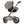 Maxi-Cosi Fame Trio Premium com carrinho Fame, Alcofa Fame, Pebble Slide Pro², Base FamilyFix Slide Pro e adaptadores, sistema de viagem completo com tecnologia SlideTech®, reclinação totalmente deitada, ISOFIX e conforto premium desde o nascimento saphire sand