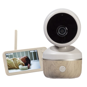 Intercomunicador Maxi-Cosi See² Plus com monitor HD 5,5 polegadas, tecnologia CryAssist, visão noturna a cores e monitorização inteligente do bebé.