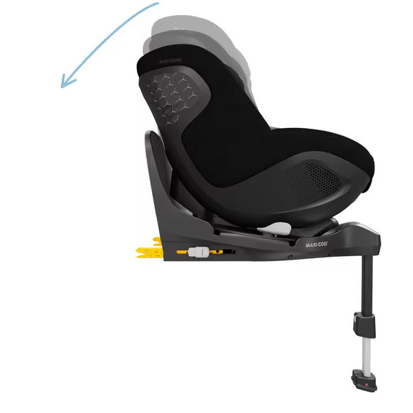 Cadeira auto MAXI-COSI Mica 360 Pro i-Size com SLIDETECH®, rotação FlexiSpin 360°, base ISOFIX integrada, proteção AirProtect e G-CELL para crianças dos 40 aos 105 cm. Authentic Black