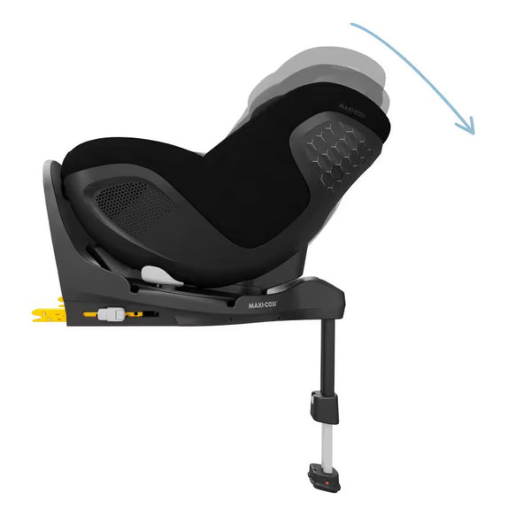 Cadeira auto MAXI-COSI Mica 360 Pro i-Size com SLIDETECH®, rotação FlexiSpin 360°, base ISOFIX integrada, proteção AirProtect e G-CELL para crianças dos 40 aos 105 cm. Authentic Black