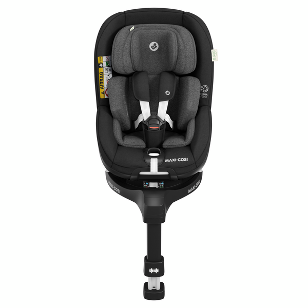 Cadeira auto MAXI-COSI Mica Pro Eco i-Size com rotação de 360°, tecnologia G-CELL, base ISOFIX integrada e tecidos sustentáveis para crianças dos 45 aos 105 cm. Authentic Black