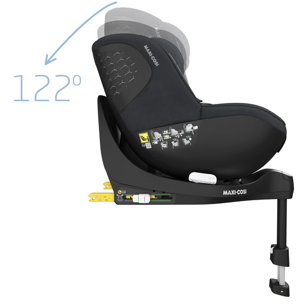 Cadeira auto MAXI-COSI Mica Pro Eco i-Size com rotação de 360°, tecnologia G-CELL, base ISOFIX integrada e tecidos sustentáveis para crianças dos 45 aos 105 cm. Authentic Graphite