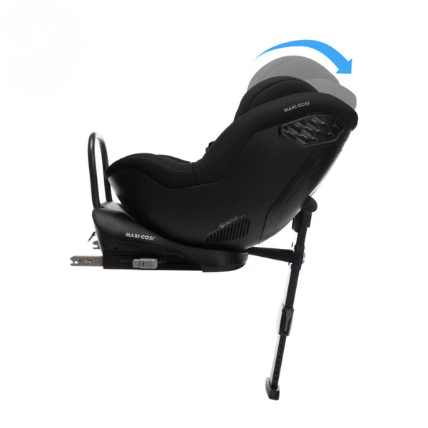 Maxi-Cosi MobiFix Pro i-Size, cadeira auto em contramarcha dos 61 aos 125 cm com Swedish Plus Test, proteção AirProtect®, sistema G-CELL e espaço extensível para as pernas. Authentic Black