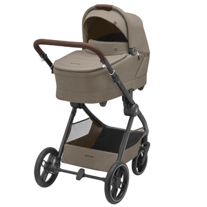 Maxi-Cosi Oxford+ com carrinho, alcofa Sense, Pebble Slide Pro e base FamilyFix Slide Pro para bebé.