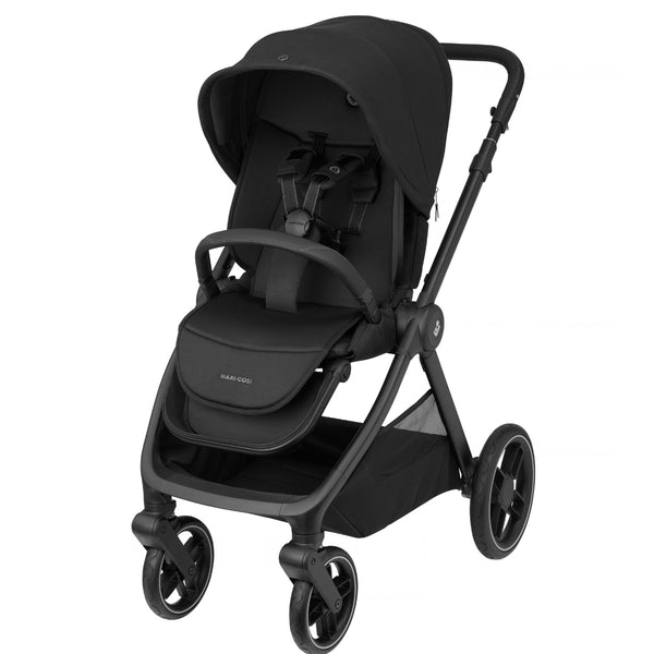 Maxi-Cosi Oxford+ com carrinho, alcofa Sense, Pebble Slide Pro e base FamilyFix Slide Pro para bebé.