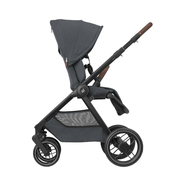 Maxi-Cosi Oxford+ com carrinho, alcofa Sense, Pebble Slide Pro e base FamilyFix Slide Pro para bebé.