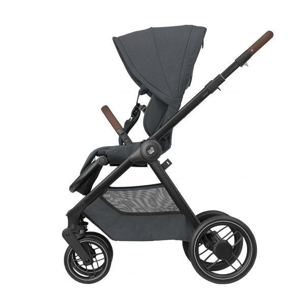 Maxi-Cosi Oxford+ com carrinho, alcofa Sense, Pebble Slide Pro e base FamilyFix Slide Pro para bebé.